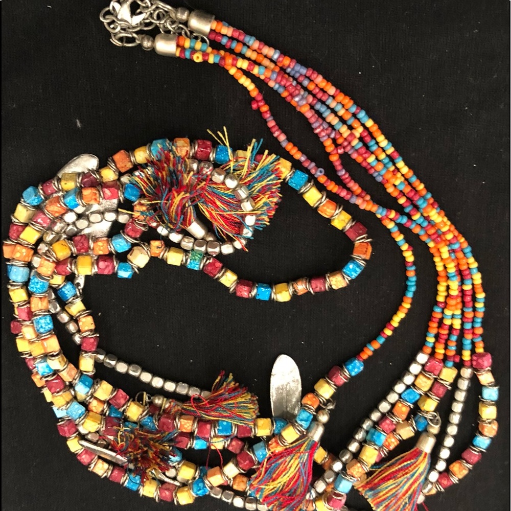 Rainbow necklace for everyday